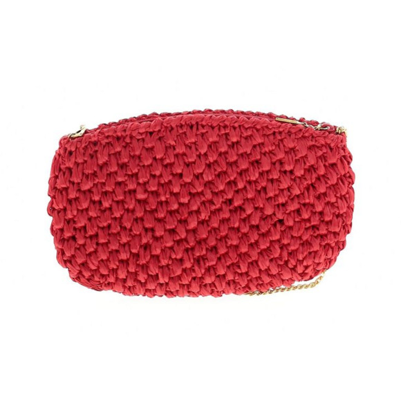 🔥NEW 100% AUTH RODO Red Crossbody w/ Gold Accents - Picture 3 of 13